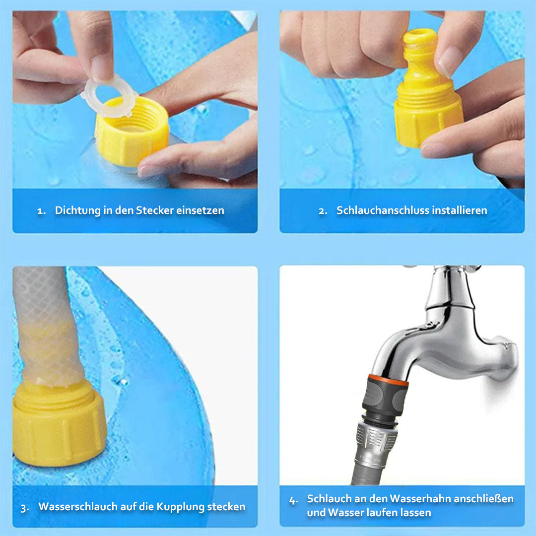 WuffSplash Wasserspielmatte - Der erfrischende Spaß für Deinen Hund