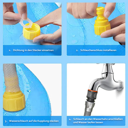 WuffSplash Wasserspielmatte - Der erfrischende Spaß für Deinen Hund