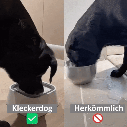 Kleckerdog - Innovativer Hundenapf verhindert Kleckern und Ausrutschen