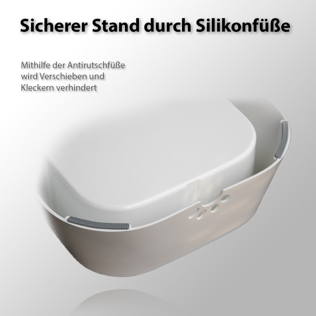 Kleckerdog - Innovativer Hundenapf verhindert Kleckern und Ausrutschen