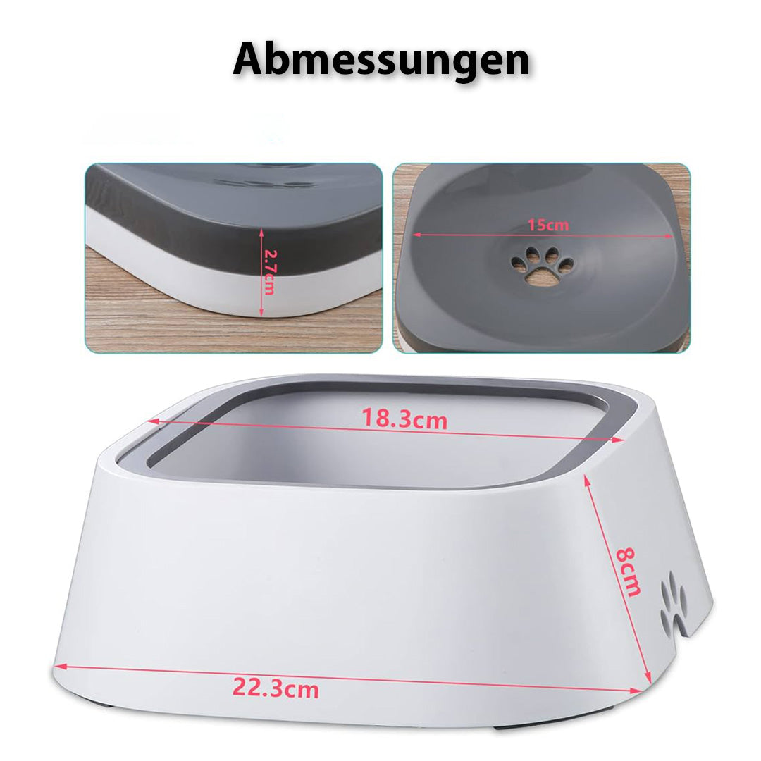 Kleckerdog - Innovativer Hundenapf verhindert Kleckern und Ausrutschen