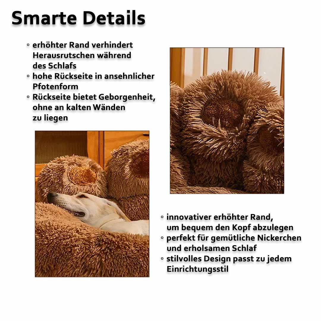 Kuschelbett - Der cozy Rückzugsort für kuschelbedürftige Haustiere